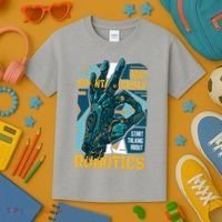 Robotics Kids T-Shirt thumb 3