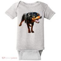 Rottweiler Baby Bodysuit thumb 0