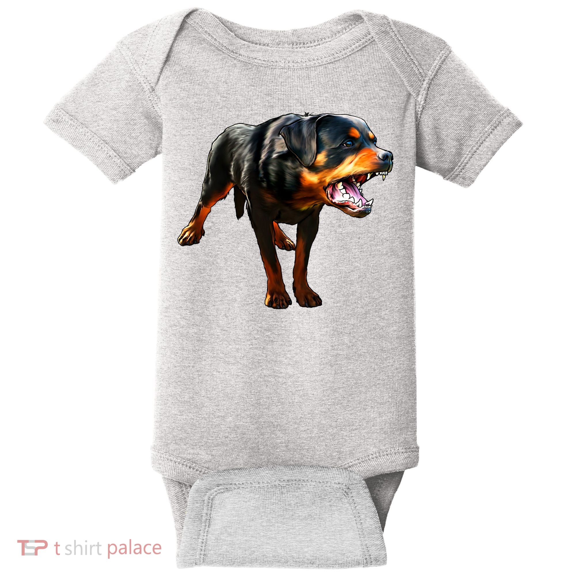 Rottweiler Baby Bodysuit