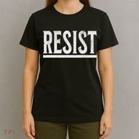 Resist Rebel Political Protest Anti Trump T-Shirt thumb 4