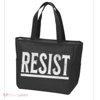 Resist Rebel Political Protest Anti Trump Tote Bag thumb 3