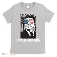 Ronald Reagan President I Smell Commies, Political Humor T-Shirt thumb 0