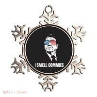 Ronald Reagan President I Smell Commies, Political Humor Ornament thumb 0
