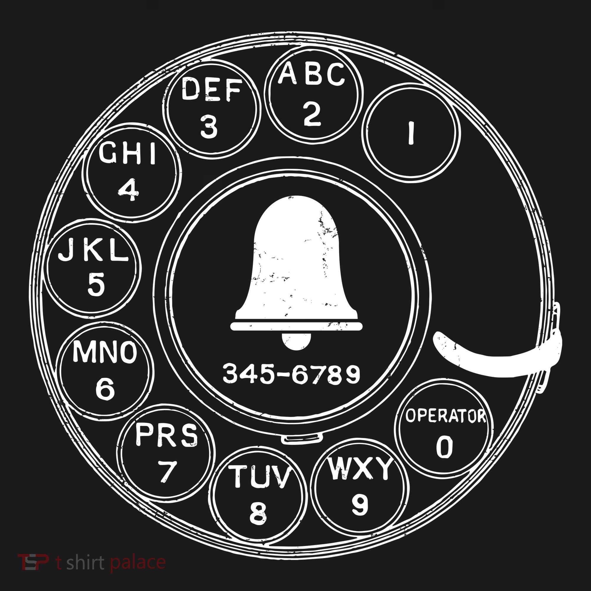 Retro Rotary Phone Dial Doggie Tank