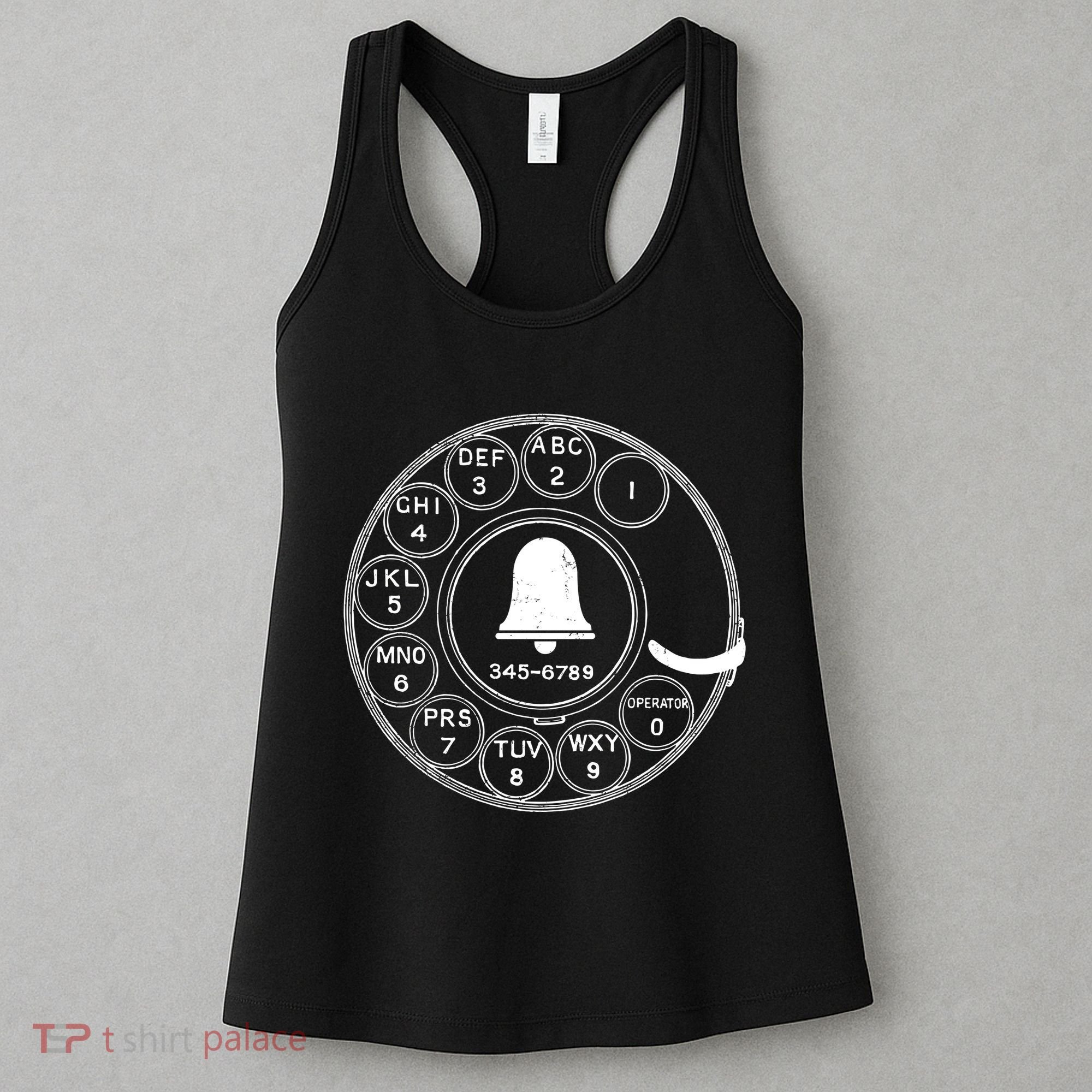 Retro Rotary Phone Dial Women's Tank Top