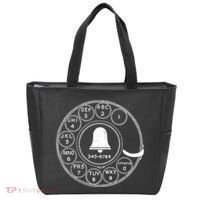 Retro Rotary Phone Dial Tote Bag thumb 0