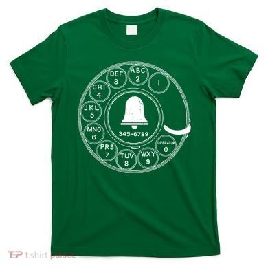 Retro Rotary Phone Dial T-Shirt