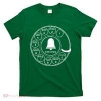 Retro Rotary Phone Dial T-Shirt thumb 0