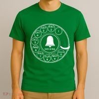 Retro Rotary Phone Dial T-Shirt thumb 3