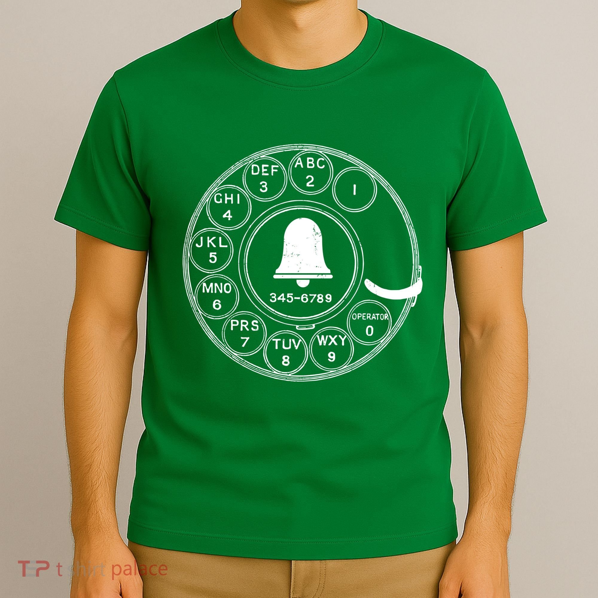 Retro Rotary Phone Dial T-Shirt