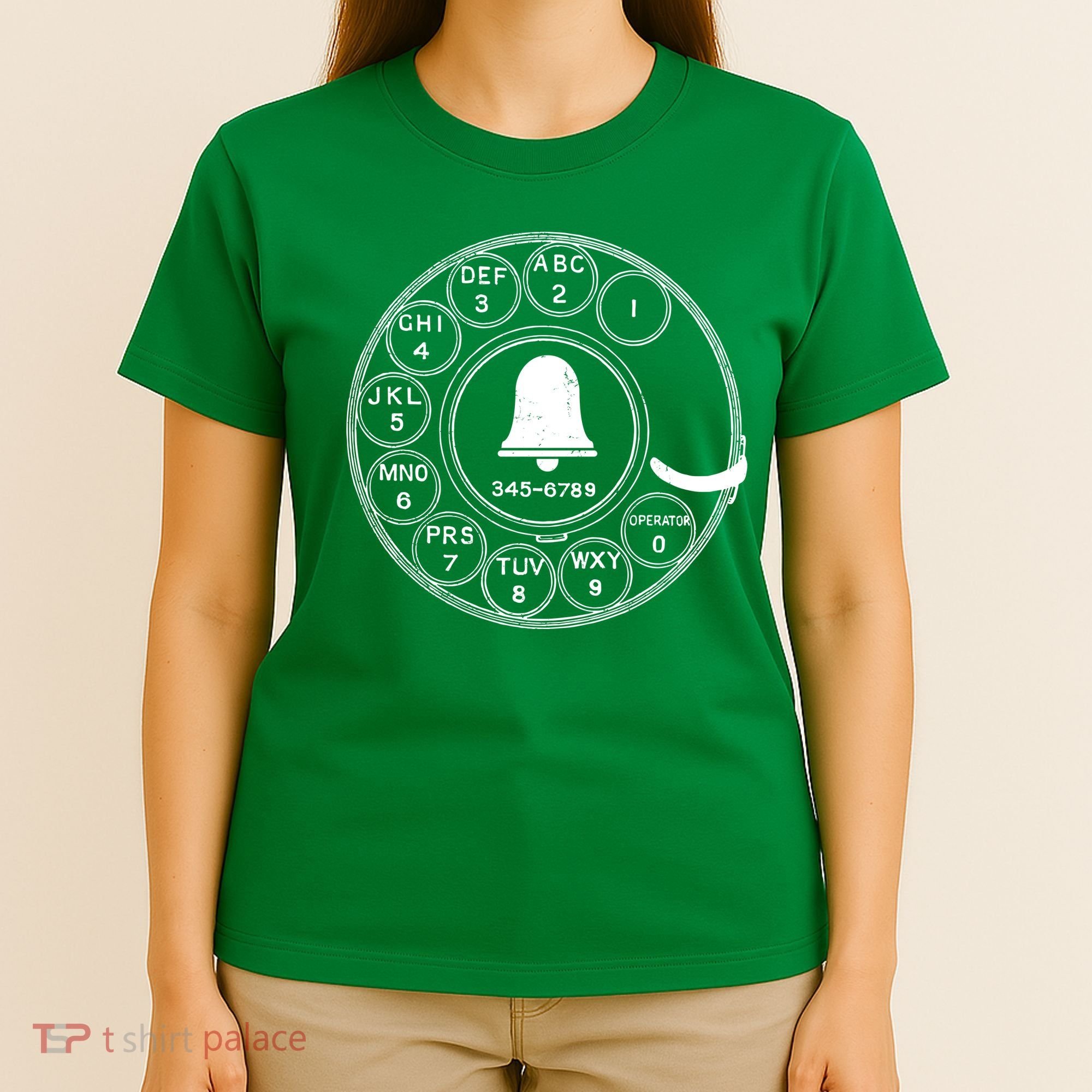 Retro Rotary Phone Dial T-Shirt
