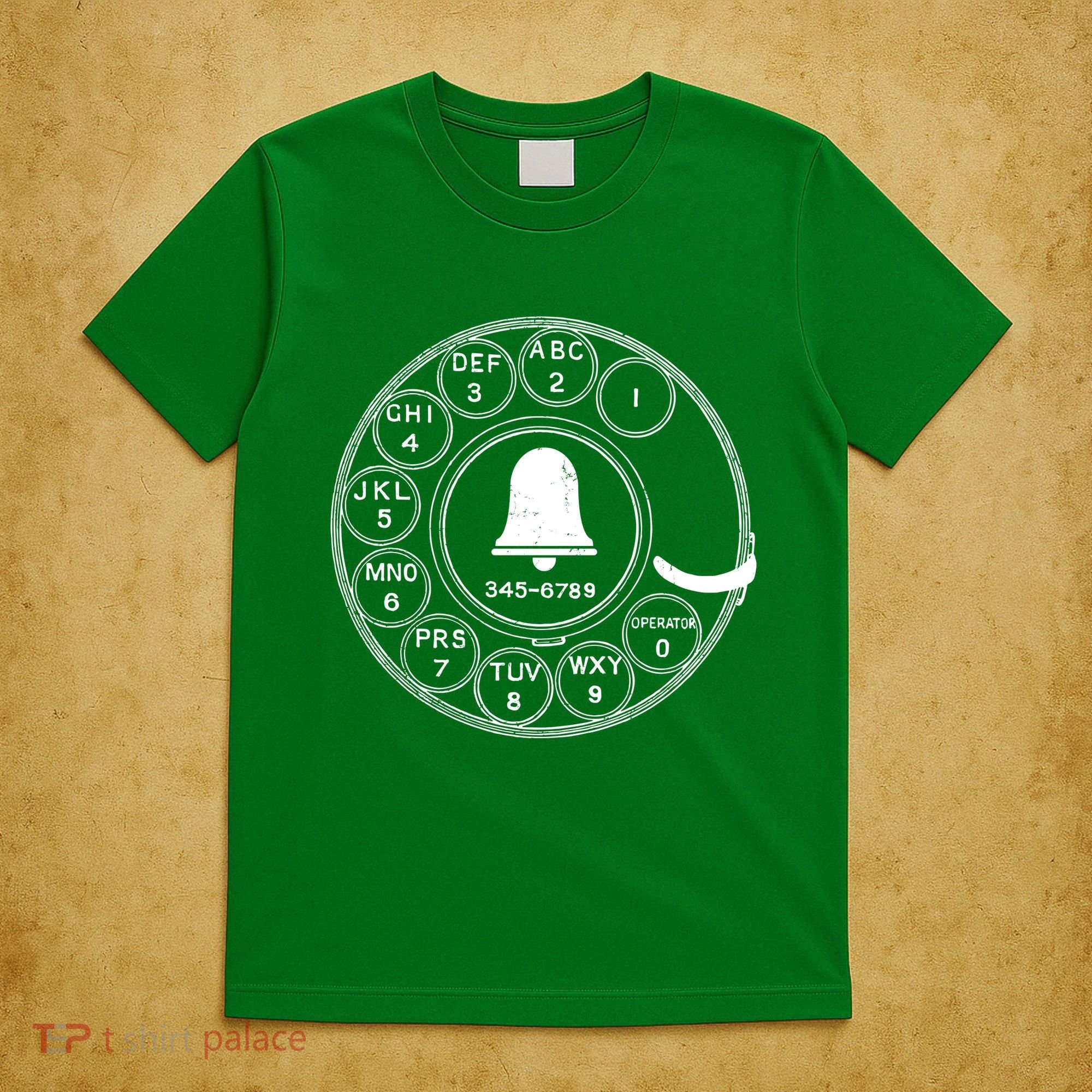Retro Rotary Phone Dial T-Shirt