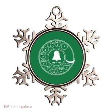 Retro Rotary Phone Dial Ornament
