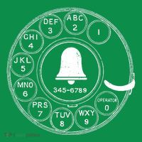 Retro Rotary Phone Dial Ornament thumb 1