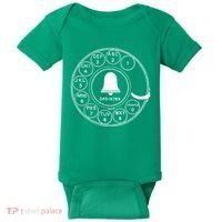 Retro Rotary Phone Dial Baby Bodysuit thumb 0