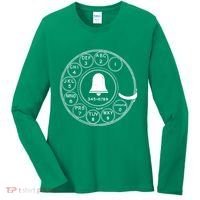Retro Rotary Phone Dial Women's Long Sleeve Shirt thumb 0