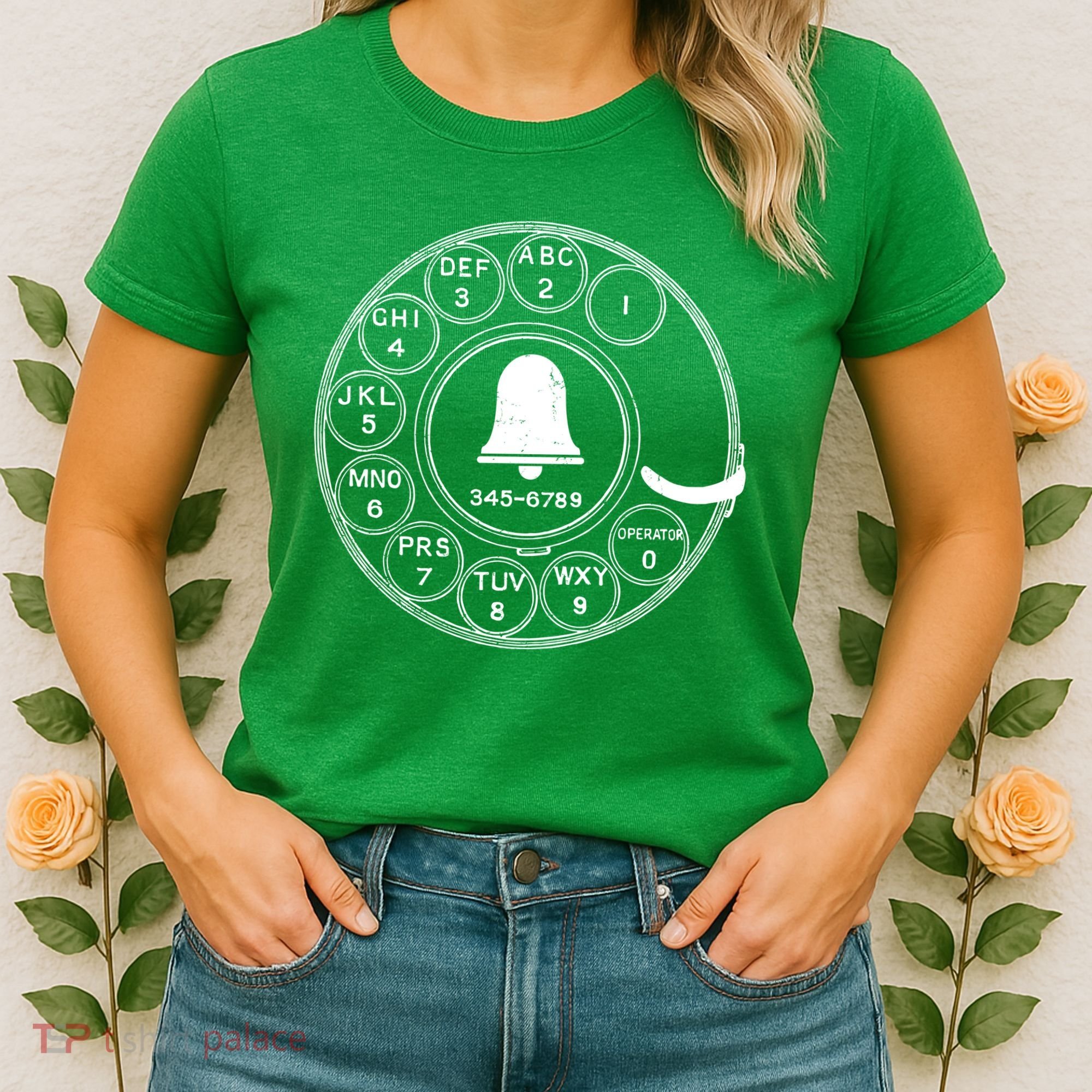 Retro Rotary Phone Dial Women's T-Shirt