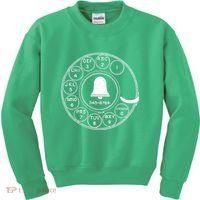 Retro Rotary Phone Dial Kids Sweatshirt thumb 0