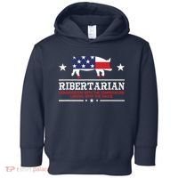 Ribertarian Ribs Pig Patriot Grilling Smoker Grill Funny BBQ Toddler Hoodie thumb 0
