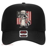 Redneck Raccoon Patriotic White Trash Party Attire Hillbilly Gift Hat thumb 0