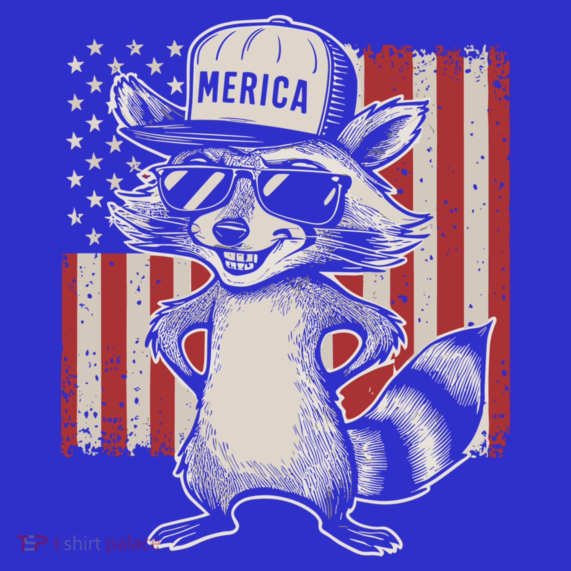 Redneck Raccoon Patriotic White Trash Party Attire Hillbilly Gift Baby Bodysuit