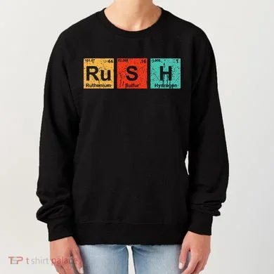Rush (Rush) Periodic Table Elements Women's Sweatshirt