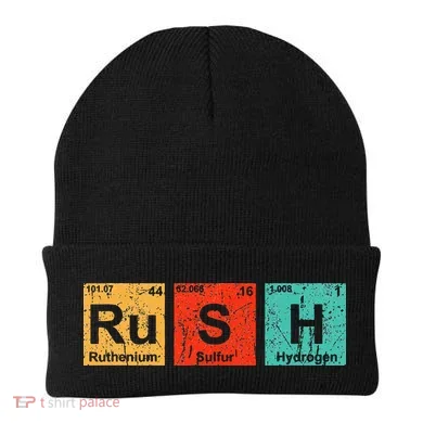 Rush (Rush) Periodic Table Elements Beanie