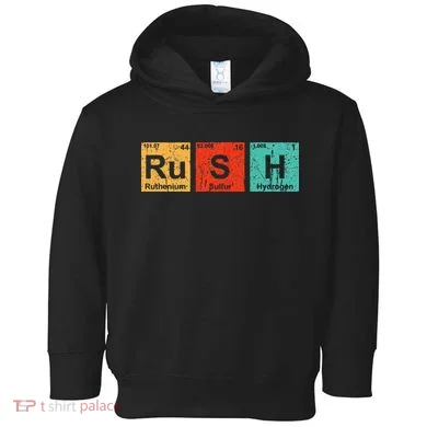Rush (Rush) Periodic Table Elements Toddler Hoodie