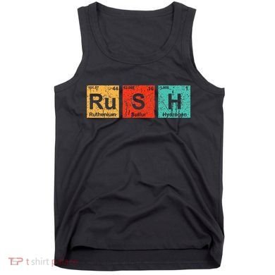 Rush (Rush) Periodic Table Elements Tank Top