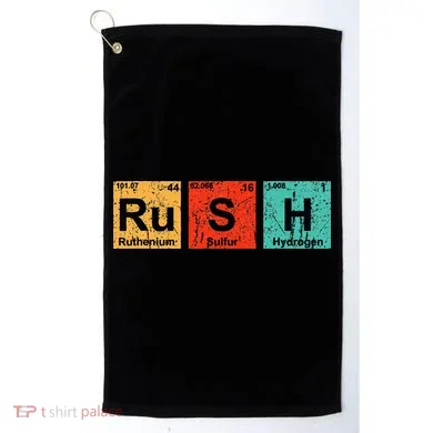 Rush (Rush) Periodic Table Elements Golf Towel