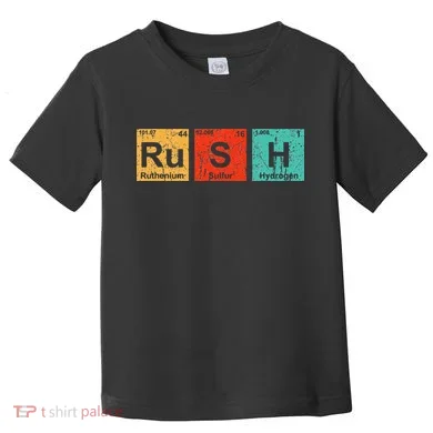 Rush (Rush) Periodic Table Elements Toddler T-Shirt