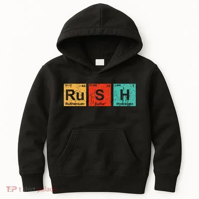 Rush (Rush) Periodic Table Elements Kids Hoodie
