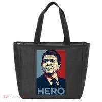 Ronald Reagan President Usa America Funny Tote Bag thumb 0