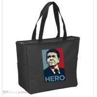Ronald Reagan President Usa America Funny Tote Bag thumb 2