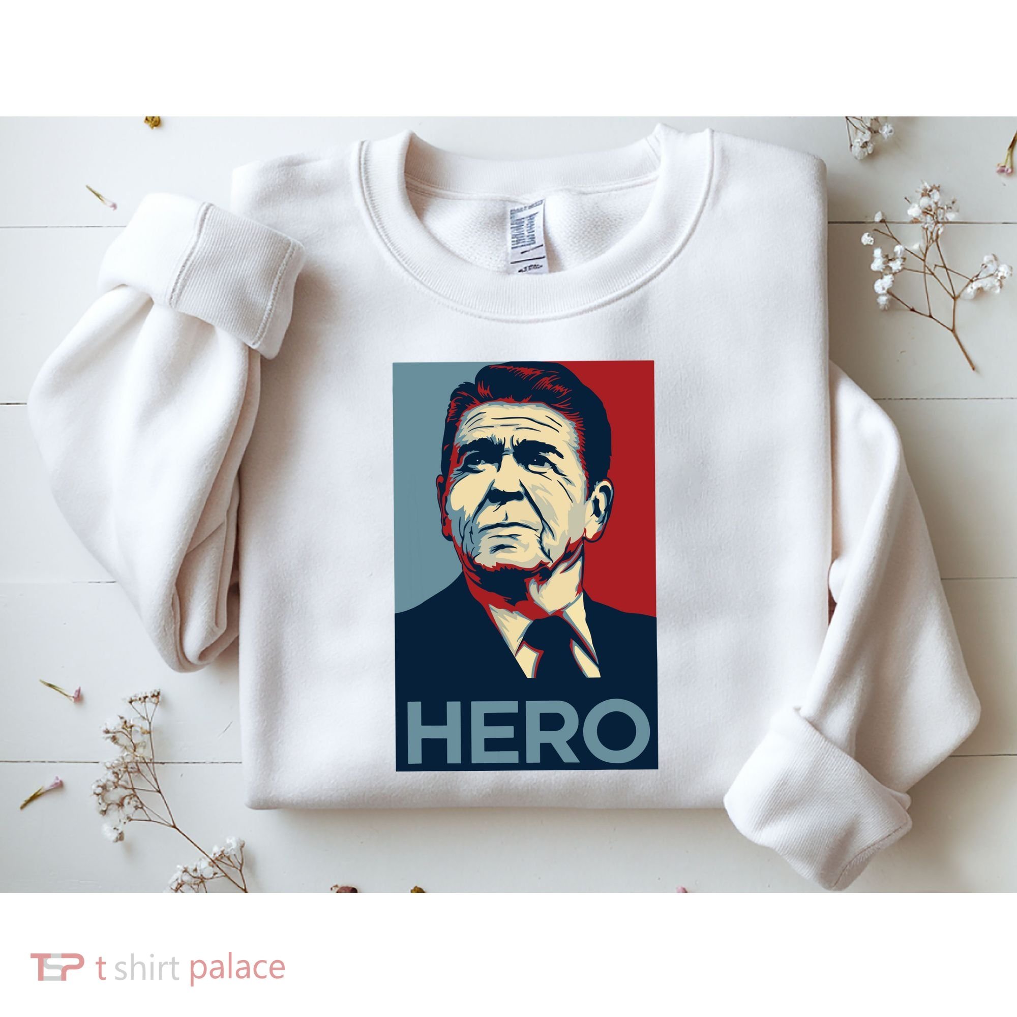 Ronald Reagan President Usa America Funny Sweatshirt