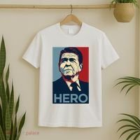 Ronald Reagan President Usa America Funny T-Shirt thumb 2