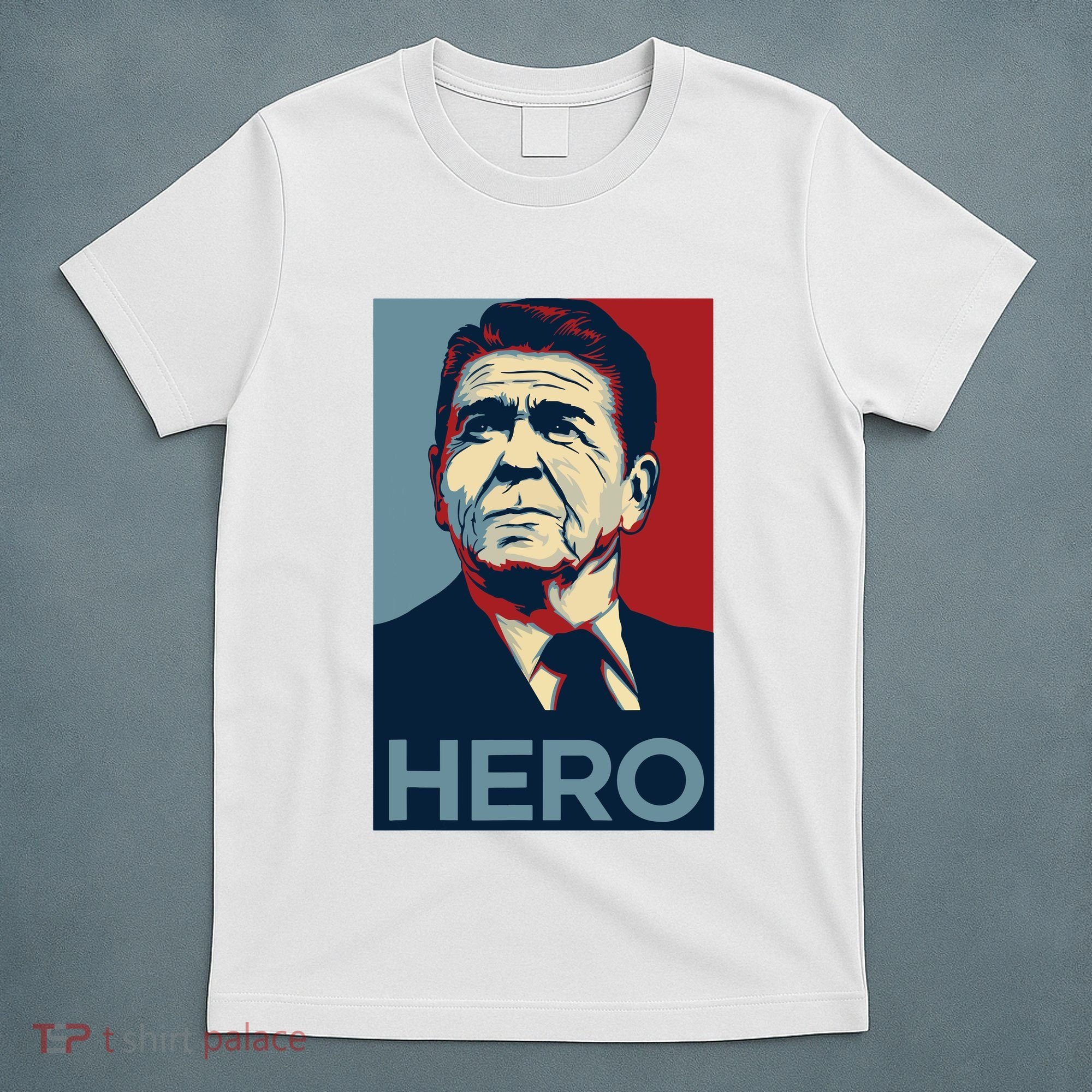 Ronald Reagan President Usa America Funny T-Shirt