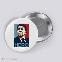 Ronald Reagan President Usa America Funny Button thumb 0