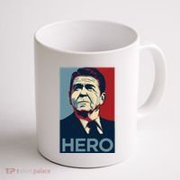 Ronald Reagan President Usa America Funny Coffee Mug thumb 1