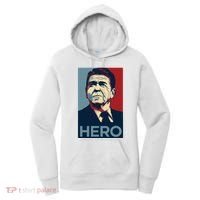 Ronald Reagan President Usa America Funny Women's Hoodie thumb 0