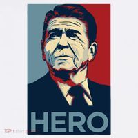 Ronald Reagan President Usa America Funny Women's Hoodie thumb 2