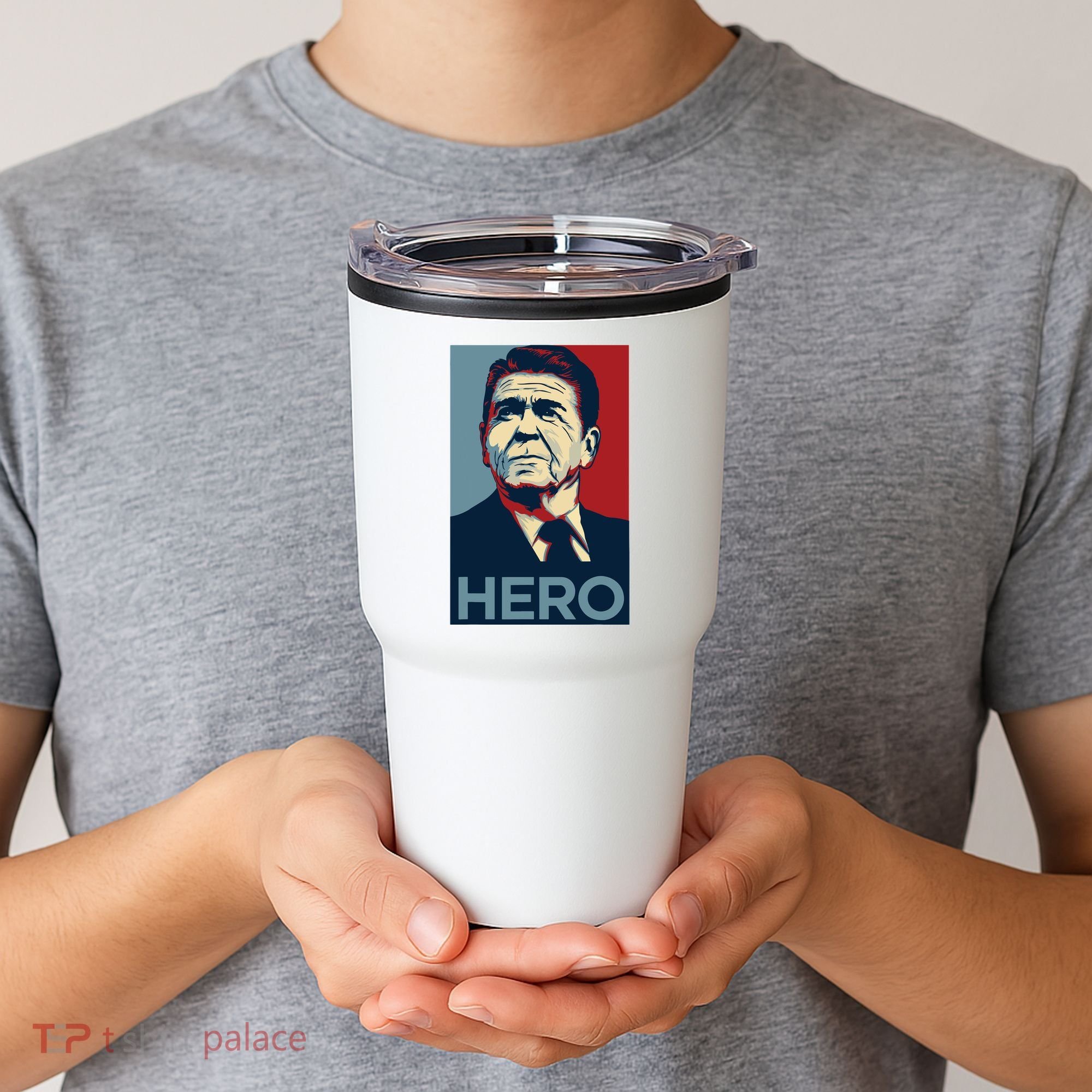Ronald Reagan President Usa America Funny Tumbler