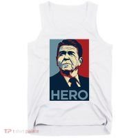 Ronald Reagan President Usa America Funny Tank Top thumb 0