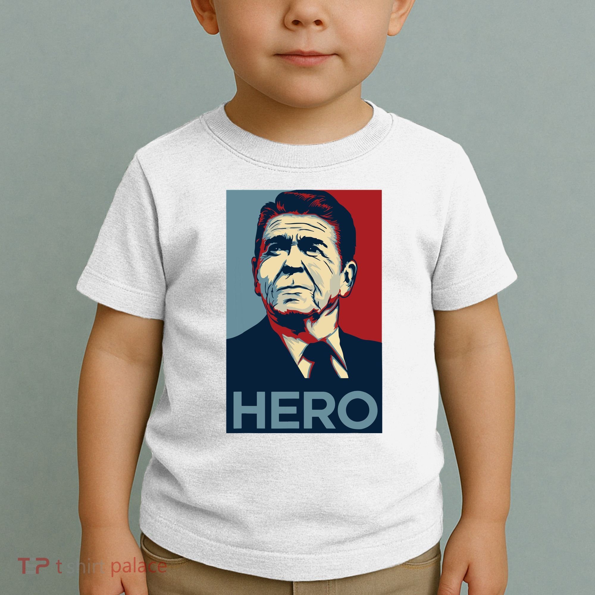 Ronald Reagan President Usa America Funny Toddler T-Shirt