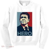 Ronald Reagan President Usa America Funny Kids Sweatshirt thumb 0