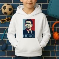 Ronald Reagan President Usa America Funny Kids Hoodie thumb 2