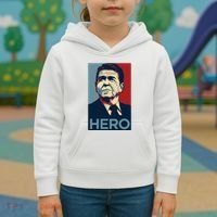 Ronald Reagan President Usa America Funny Kids Hoodie thumb 3