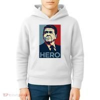 Ronald Reagan President Usa America Funny Kids Hoodie thumb 4