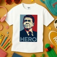 Ronald Reagan President Usa America Funny Kids T-Shirt thumb 3