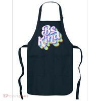 Retro Rainbow Prism Be Kind Apron thumb 0